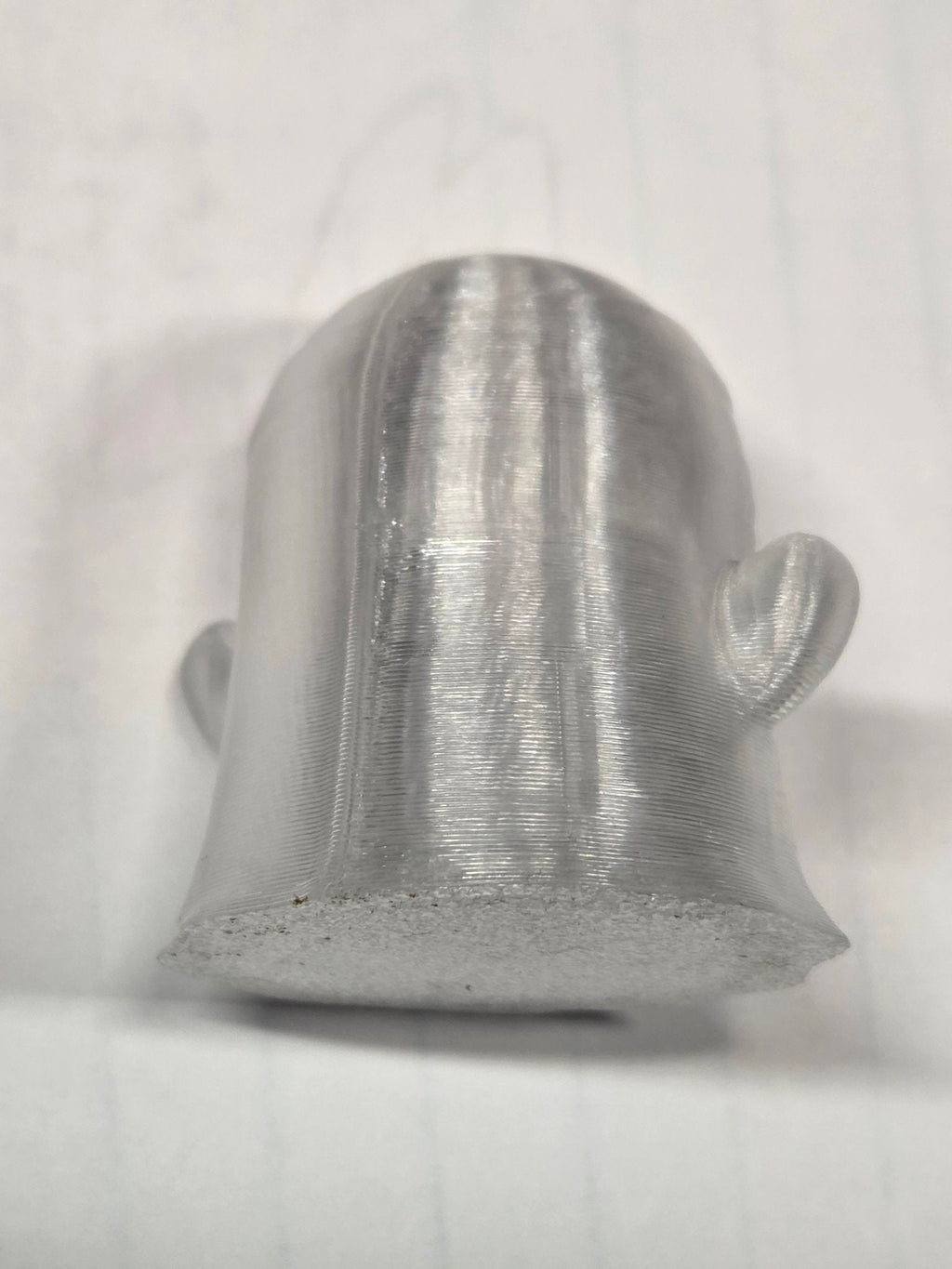 Mini translucent ghost, side view