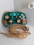Rock Candy Animal Crossing controller, front view with cable