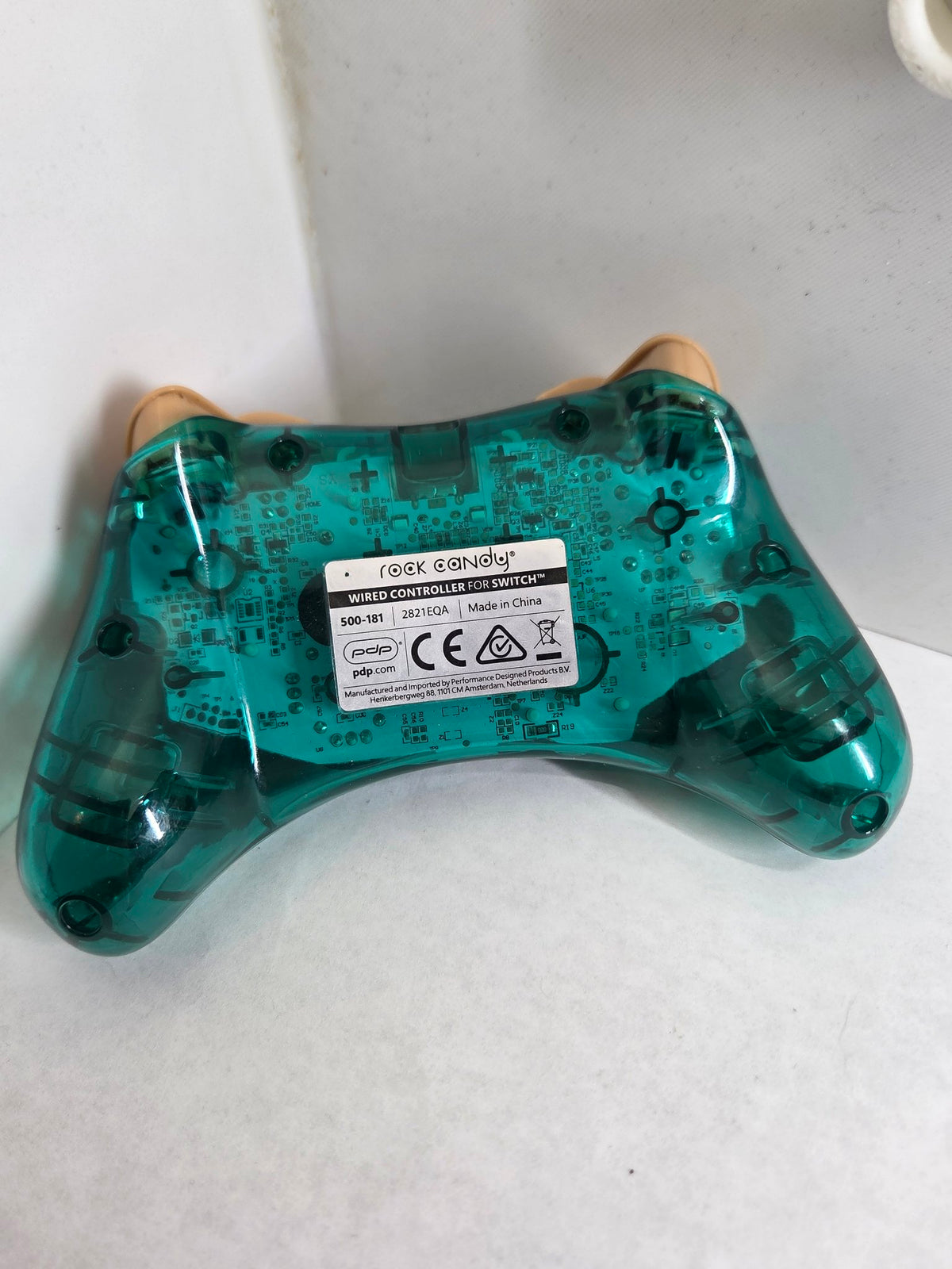 Rock Candy controller, back view