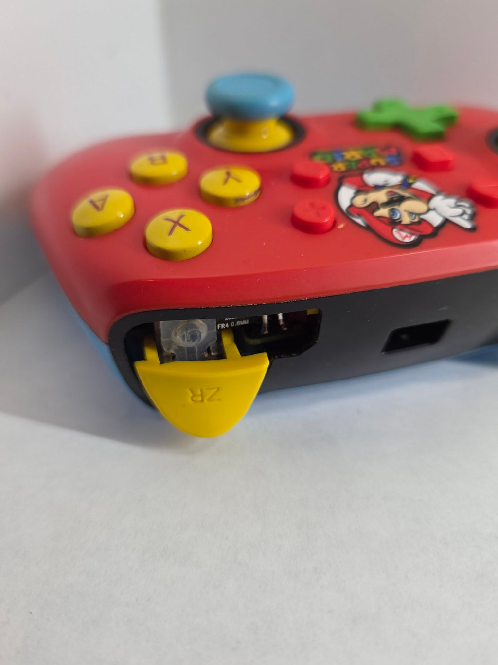PowerA controller trigger close-up