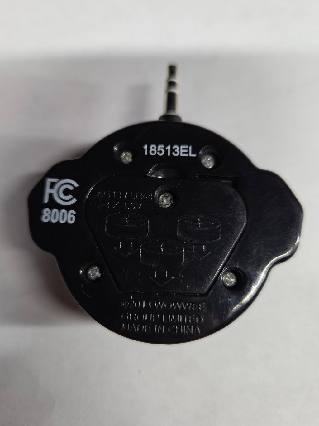 WowWee robot gadget, back with battery compartment