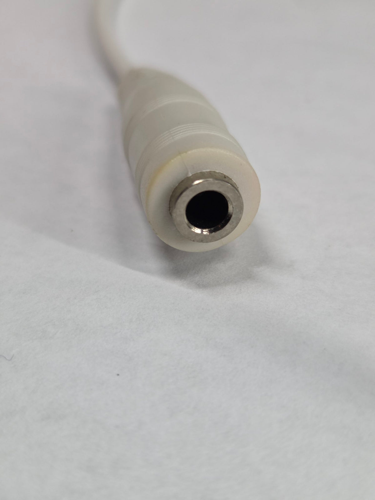Cable jack close-up