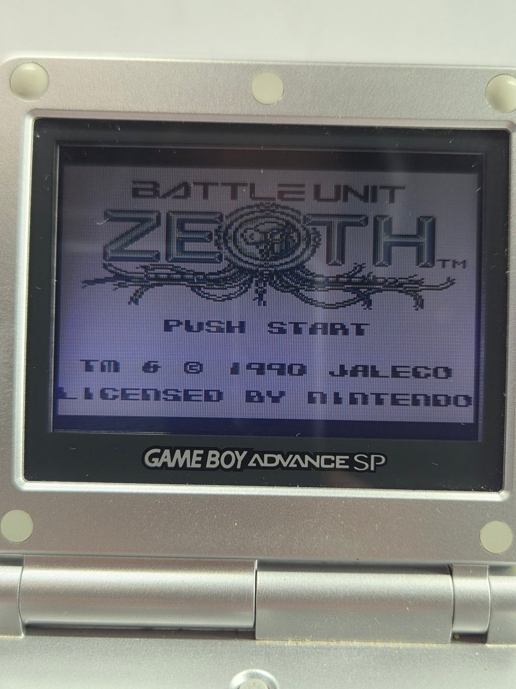 Battle Unit Zeoth booting