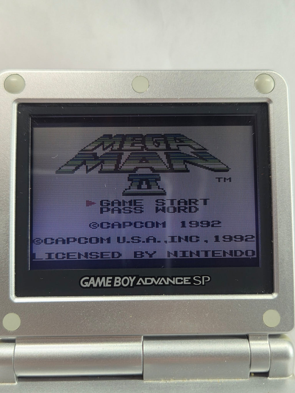 Mega Man II booting