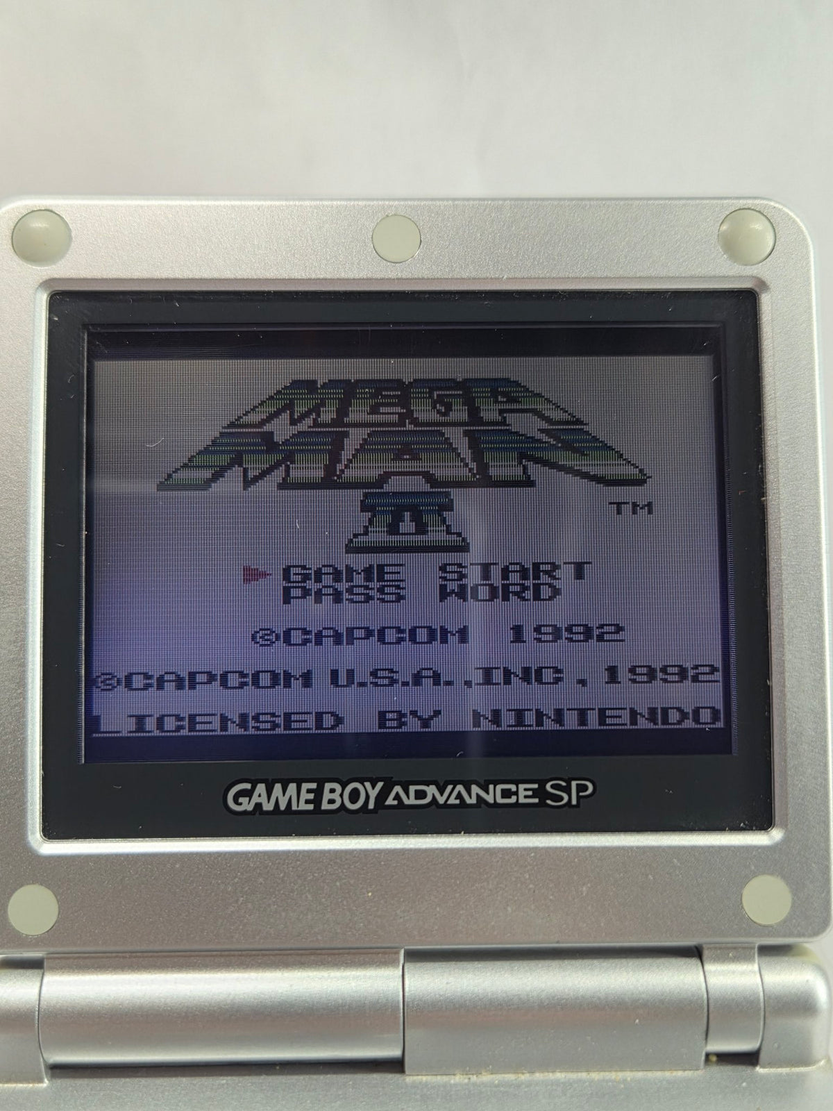 Mega Man II booting