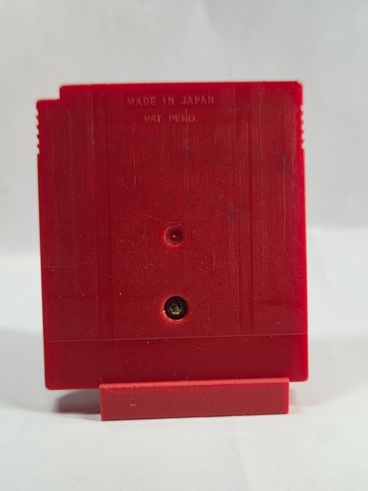 Pokémon Red Game Boy cartridge back