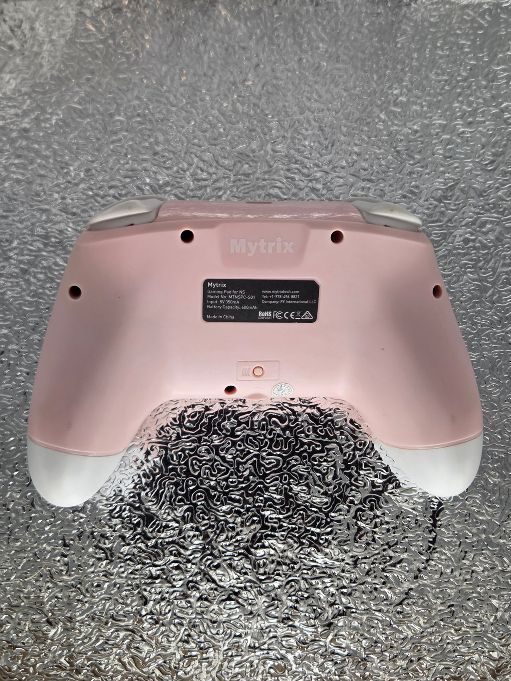 Mytrix Wireless Controller – Pink Floral Edition – Compatible with Nintendo Switch