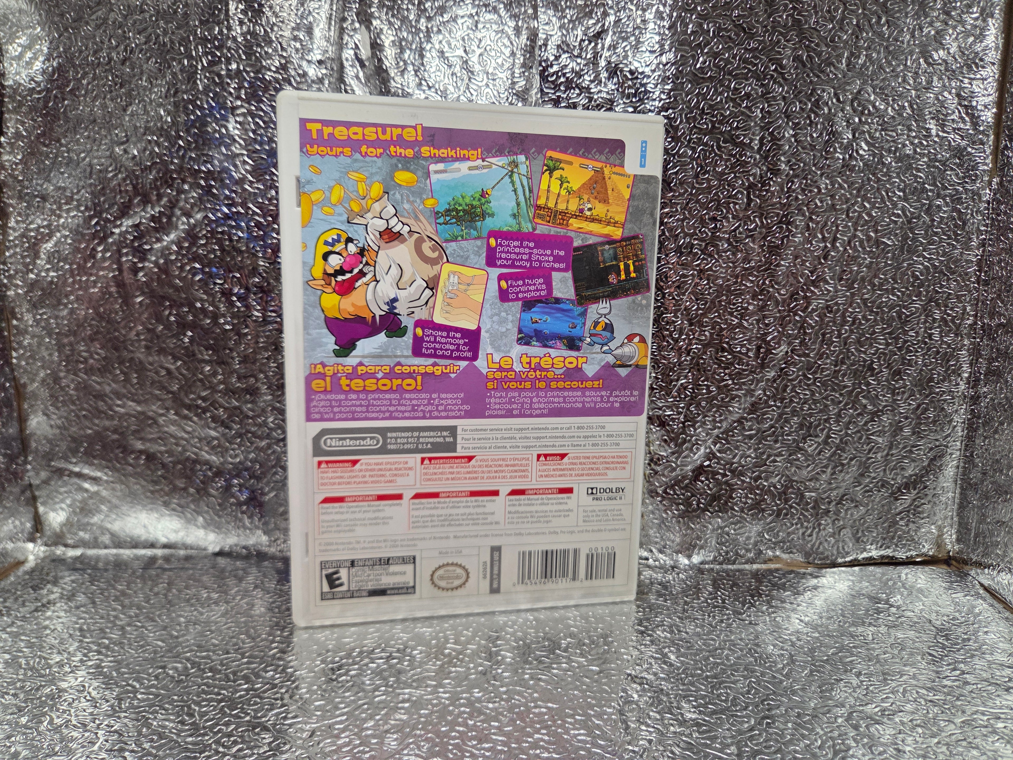 Wario Land: Shake It! – Complete Set with Case, Manual & Disc