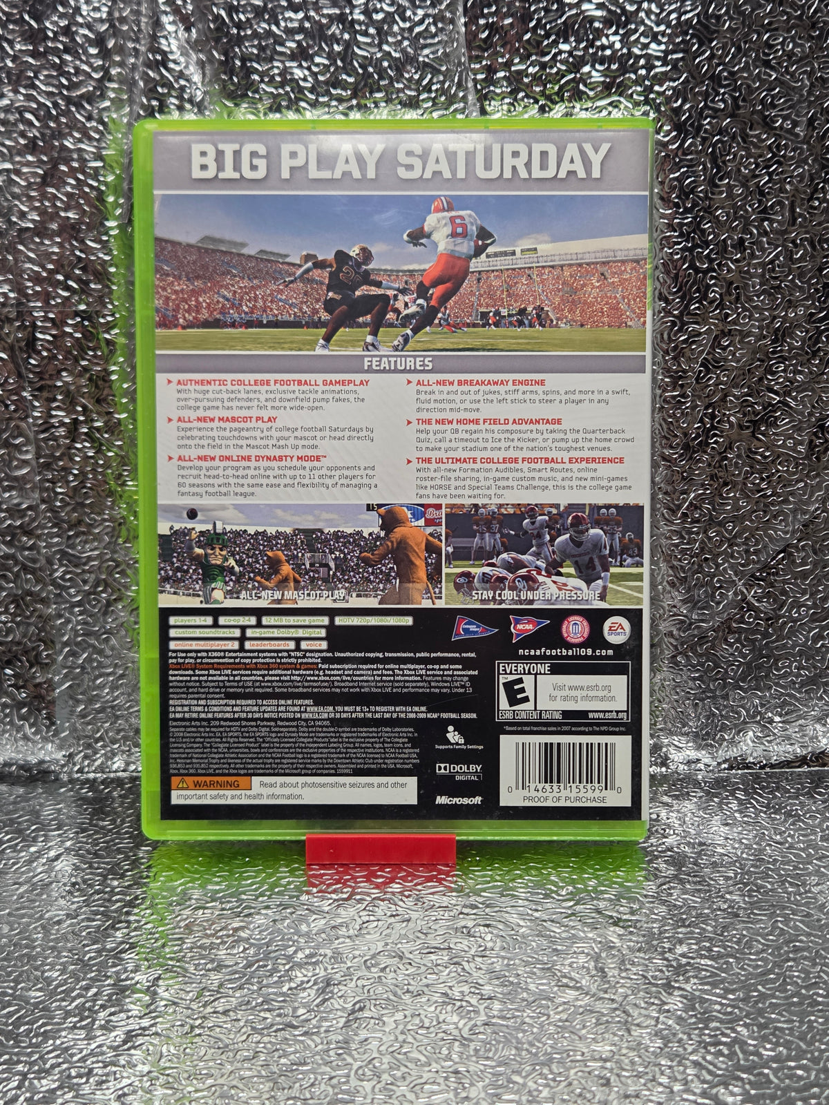 NCAA Football 09 - Xbox 360